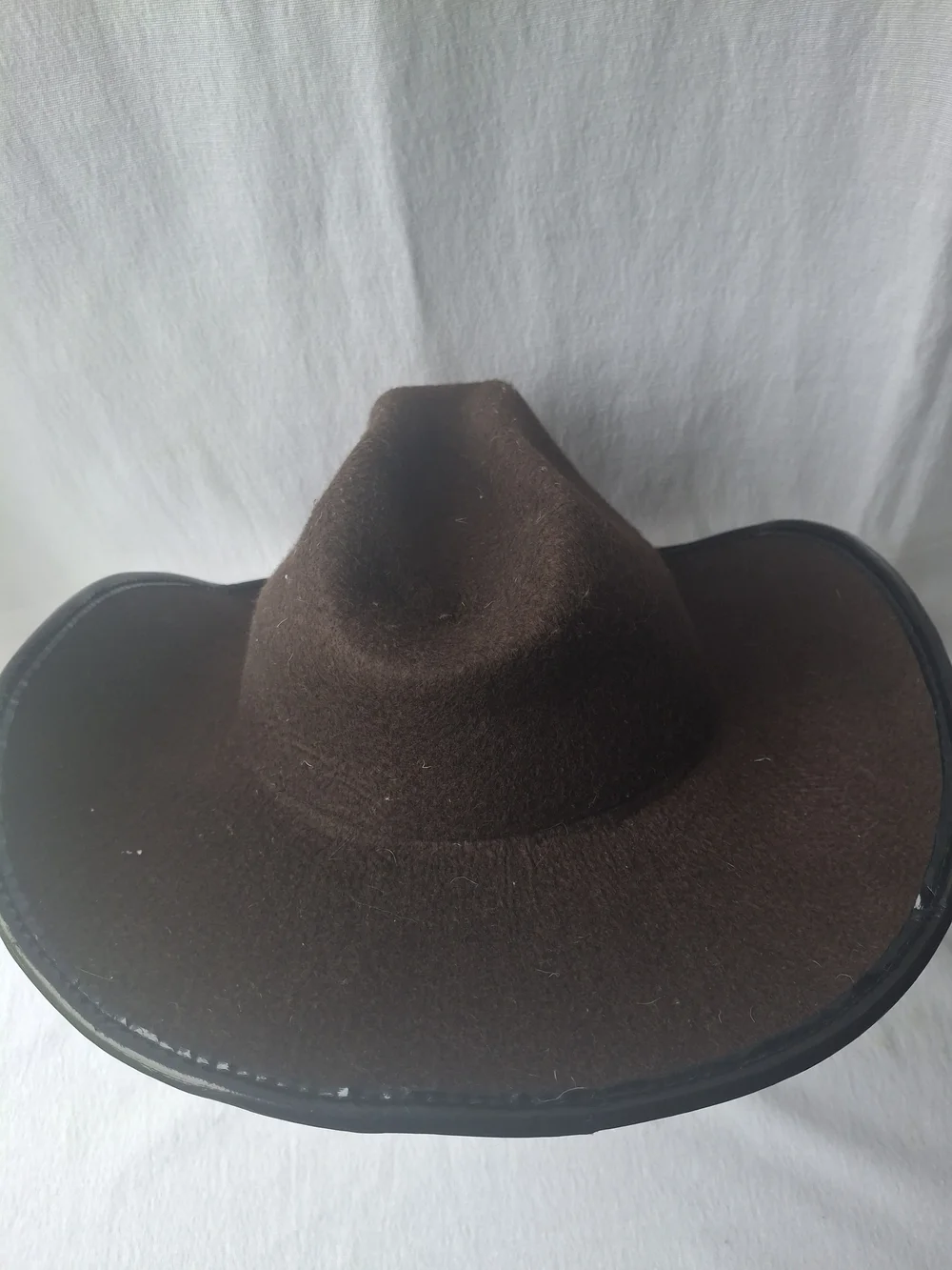 Men's Brown Felt Western Cowboy Hat
